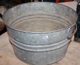 Rare Size Galvanized Tub