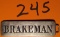 Rail Road Brakeman Badge