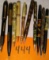 10 Fountain /Bladder Pens & Mech Pencils