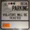 Coyote Parking Sign