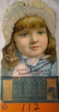 1889 Calendar-Hood's Sarsaparilla