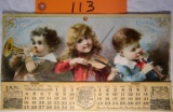 1891 Calendar-Hood's Sarsaparilla
