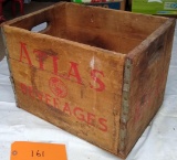 Atlas Beverages Wood Crate