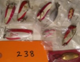 9 Old Fish Spoon Lures
