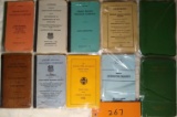 10 UPRR & Santa  Fe Railroad Handbooks