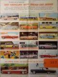 1953 Ford, 19657 Mercury Literature/Posters
