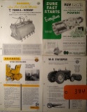 6 Pcs John Deere Tractor Literature