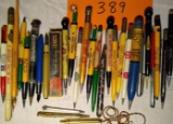 30 Adv Pens/Pencils