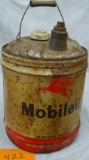 Mobil 5 Gal Oil Can