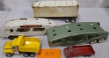 5 Toy Trucks/Parts