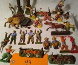26 Pc Toy Cowboys/Indians