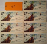 (7) 1947 Coca Cola Adv Ink Blotters