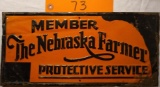 Nebraska Farmer Ins Sign