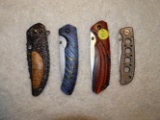 4 folding knives