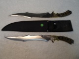 Knives (2) Camo Handle 11