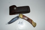 Deknalb Pocket Knife w/Sheath