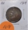 1904 Indian Head Cent-About Unc.