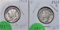 1923-P, 1923-S Mercury Dime-VF and Fine