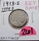 1913-S Type 2 Key Date Buffalo Nickel