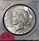 1926-S Peace Dollar AU 58