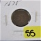 1875 Indian Head Cent