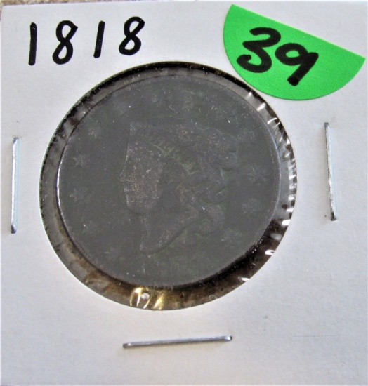1818 Large Cents