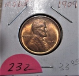 1909 Lincoln Cent MS63