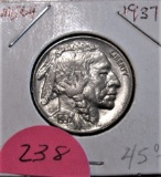 1937 Buffalo Nickel MS64