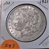 1921-P Morgan Dollar About UNC