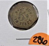 N.C.O Mess Token