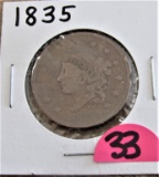 1835 Large Cent