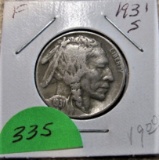 1931-S Buffalo Nickel-Fine