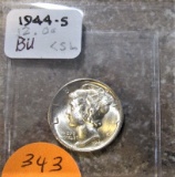 1944-S Mercury Dime BU