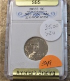 2006-S Jefferson Nickel PR70CAM