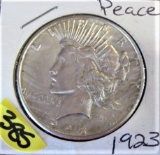 1923 Peace Dollar