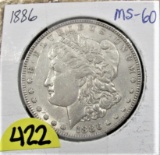 1886 Morgan Dollar