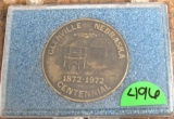 1872-1972 Glevnille Centennial Bronze Commomorative