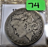 1889 CC Morgan Dollar