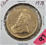 1978 Kurgerrand 1 oz Gold