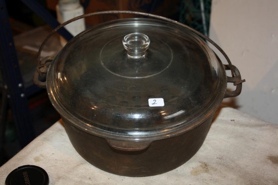 Wagner Cast Iron Kettle, no. 1268 H