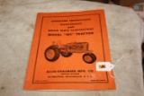 Allis-Chalmers WC Tractor Manual