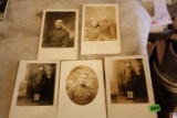 Antique Military Real Photo Postcards