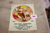 1961 Mid State Basketball Program, Leigh, Ne