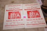(2) Norfolk Junior College 1965 C District Basketball Programs
