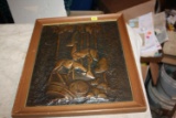 Copper Antique Embossed Picture