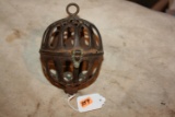 Rare Fancy  Cast Iron String Holder