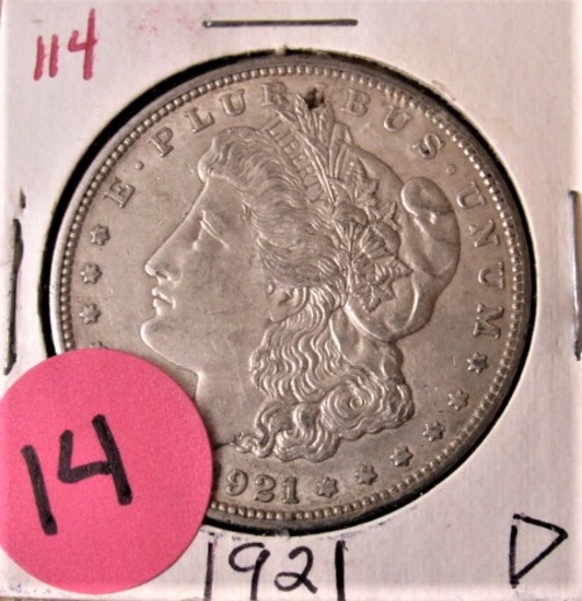 1921-D Morgan Dollar