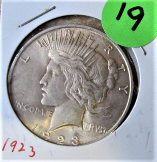 1923 Peace Dollar