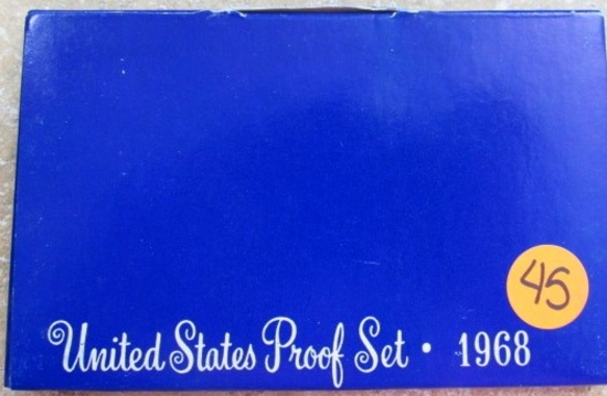 (2) 1968 United States Proof Set