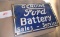 Ford Battery Porcelain Sign